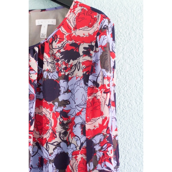 Leith | Floral Cold-Shoulder Keyhole Romper - Picture 2 of 8